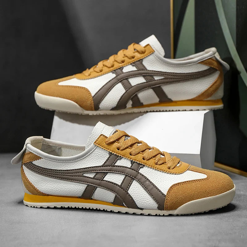 Men's Retro Suede Trim Sneakers