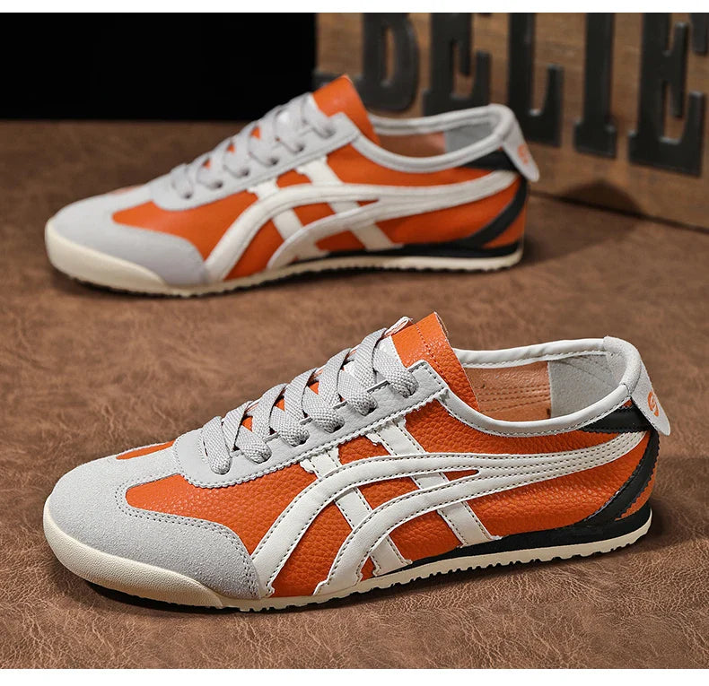 Men's Retro Suede Trim Sneakers