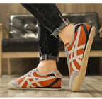 Men's Retro Suede Trim Sneakers
