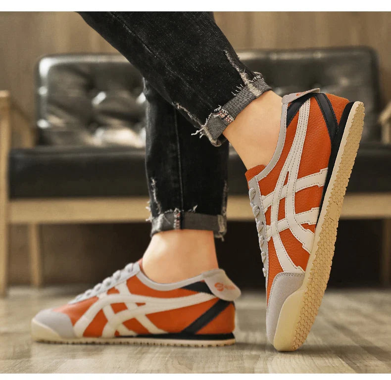 Men's Retro Suede Trim Sneakers