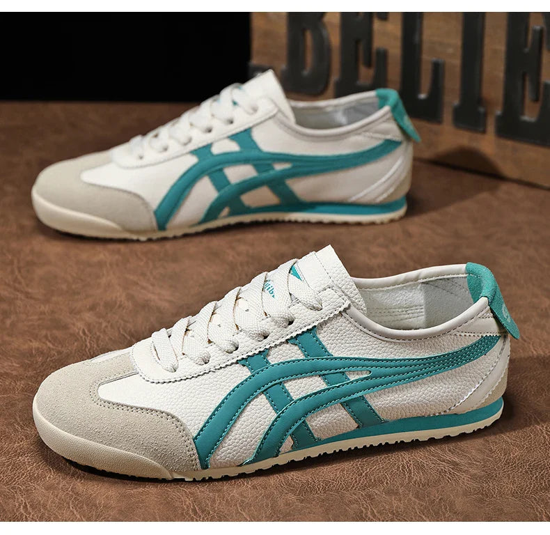 Men's Retro Suede Trim Sneakers