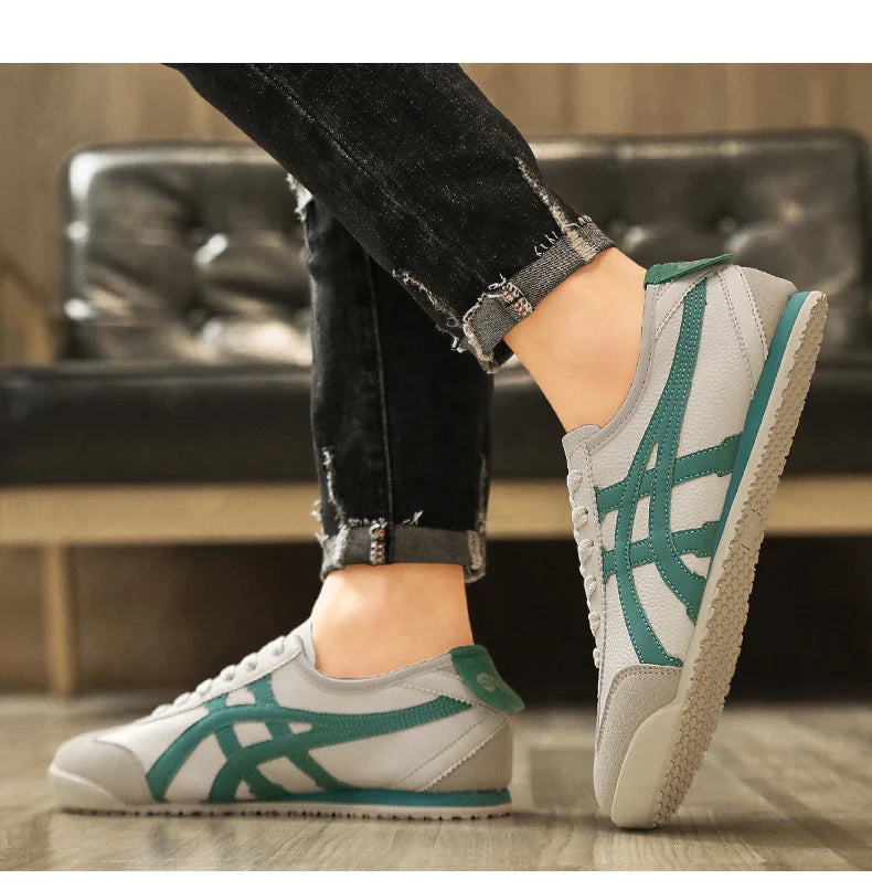 Men's Retro Suede Trim Sneakers