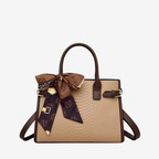 The Christy 3-Compartment Vegan Leather Handbag