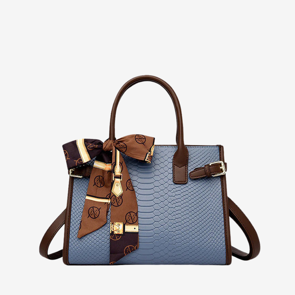 The Christy 3-Compartment Vegan Leather Handbag