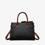 The Christy 3-Compartment Vegan Leather Handbag