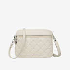 The Erica Silver-Tone Vegan Leather Crossbody Bag