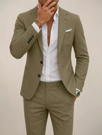 Men's Autumn Tailored Two-Piece Suit