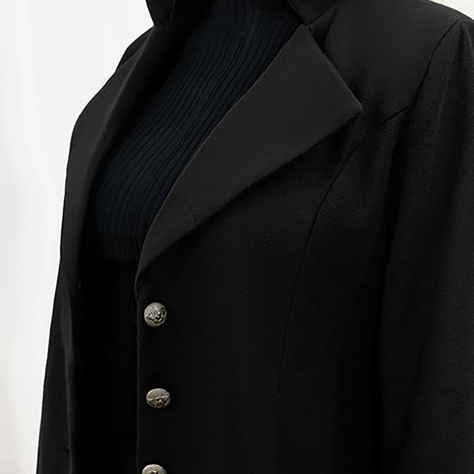 Ava | Structured Notched Lapel Coat