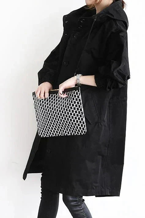 Evelyn | Oversize Hooded Waterproof Raincoat