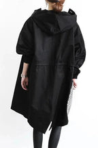Evelyn | Oversize Hooded Waterproof Raincoat