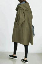 Evelyn | Oversize Hooded Waterproof Raincoat