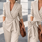 Sophia | Wide Leg Two-Piece Trouser Suit
