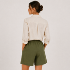 Ava | Breezy Relaxed Fit Casual Shorts