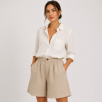 Ava | Breezy Relaxed Fit Casual Shorts
