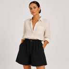 Ava | Breezy Relaxed Fit Casual Shorts