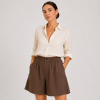 Ava | Breezy Relaxed Fit Casual Shorts