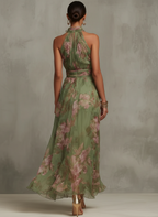 Elegant Floral Wedding Guest Dress