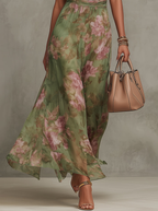 Elegant Floral Wedding Guest Dress