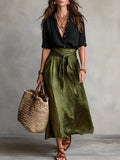 Women's Two-Piece Midi Set
