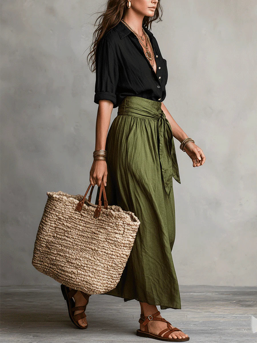 Women's Two-Piece Midi Set