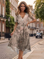 Yara | Elegant Colourful Dress