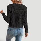 Women's Lightweight Open Knit Cardigan