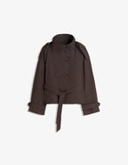 Women's Elegant Trench Coat – Belted