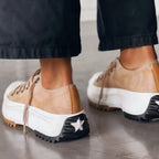 Mia | Suede Platform Sneaker – Chunky Sole
