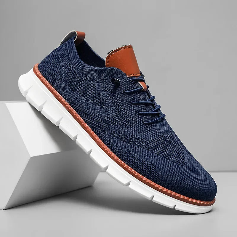 Men's Breathable Italian Leather Shoes