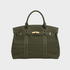 Women's Vintage Canvas Utility Tote Bag