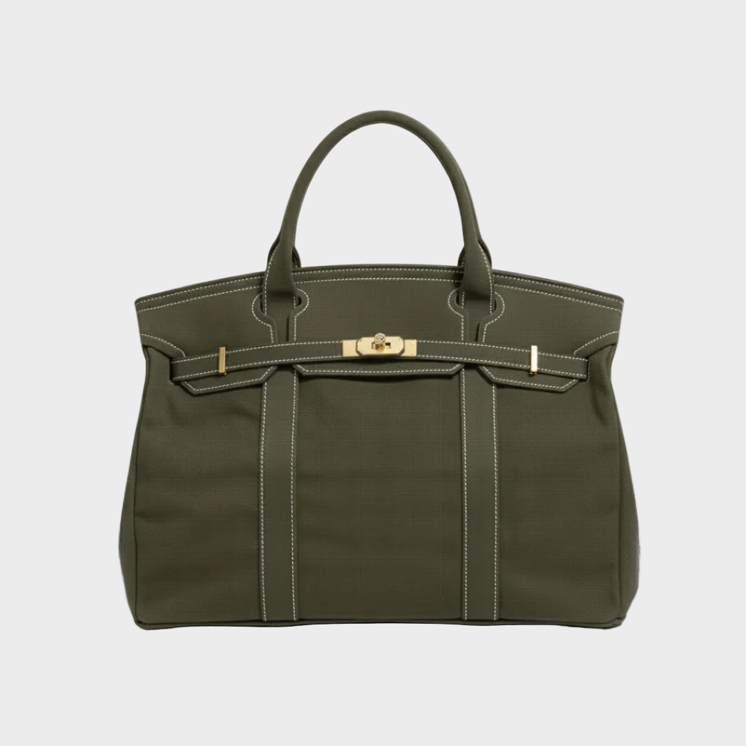 Women's Vintage Canvas Utility Tote Bag