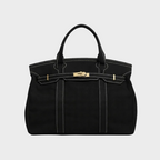 Women's Vintage Canvas Utility Tote Bag