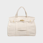 Women's Vintage Canvas Utility Tote Bag