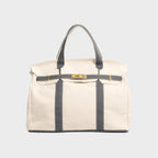 Women's Vintage Canvas Utility Tote Bag
