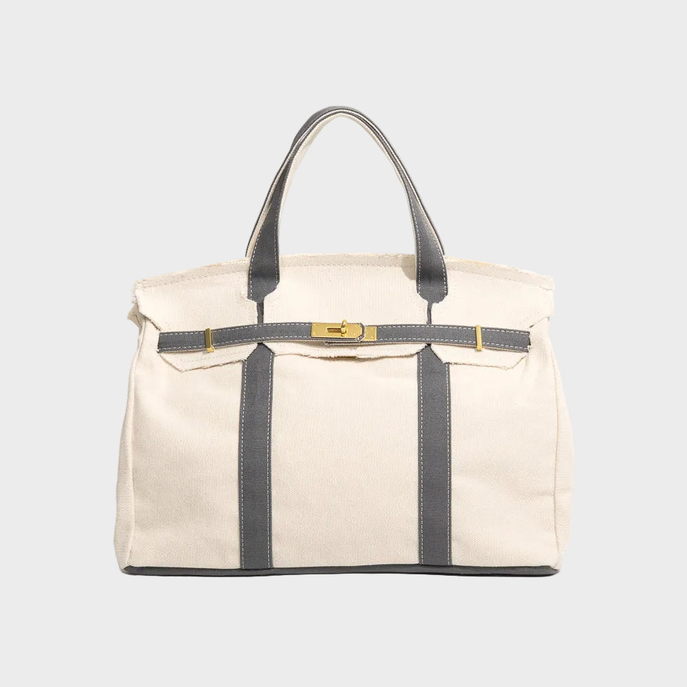 Women's Vintage Canvas Utility Tote Bag