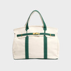 Women's Vintage Canvas Utility Tote Bag