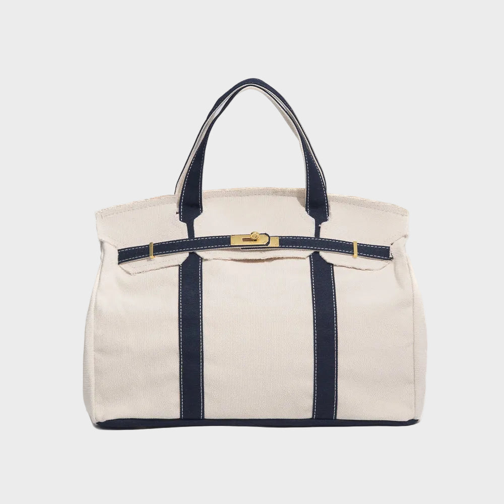 Women's Vintage Canvas Utility Tote Bag