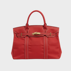 Women's Vintage Canvas Utility Tote Bag