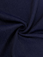 Women's Denim Wide Leg Stand Collar Jumpsuit