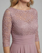 Women's Lace Fit & Flare Midi Dress