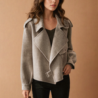 Women's Lightweight Crepe Wool Jacket