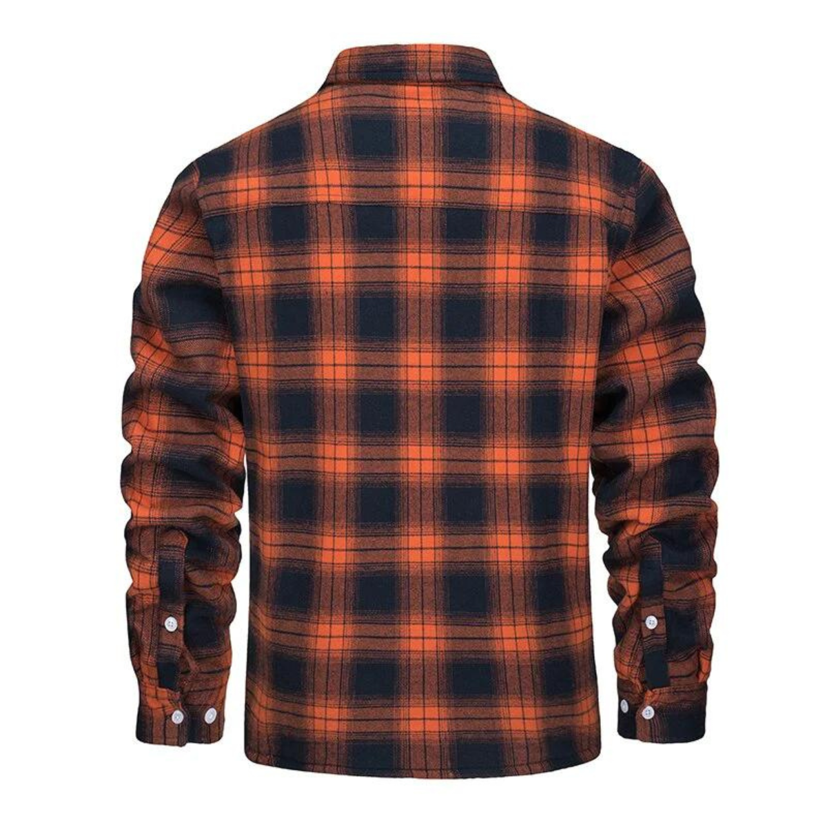 Men's Sherpa Lined Plaid Jacket