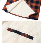 Men's Sherpa Lined Plaid Jacket