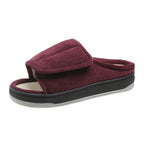 Extra Wide Comfort Slippers – Open Toe