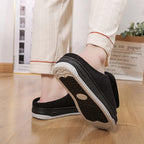 Extra Wide Comfort Slippers – Open Toe