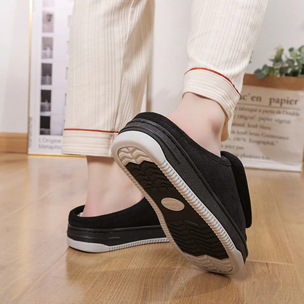 Extra Wide Comfort Slippers – Open Toe