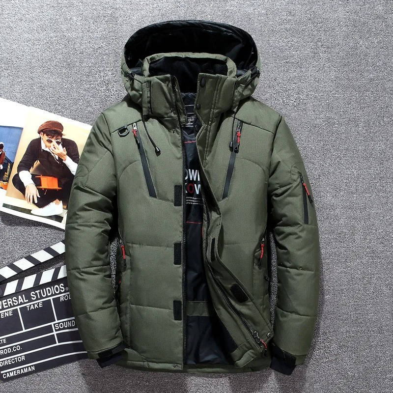 Men's Waterproof Duck Down Parka – Packable