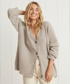 Poppy | Soft Oversized Ribbed Cardigan