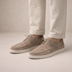 Men's Suede Lace Up Loafers