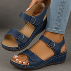 Women's Leather Orthopedic Sandals – Arch Support
